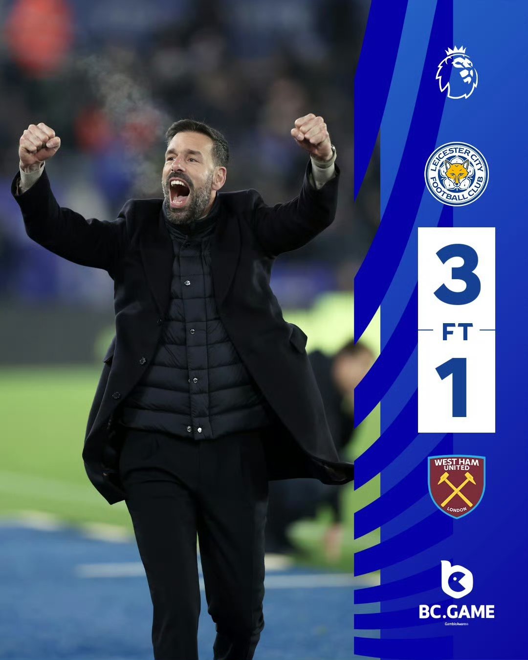 关于莱斯特城继续领跑,稳坐榜首的信息 关于莱斯特城继续领跑,稳坐榜首的信息